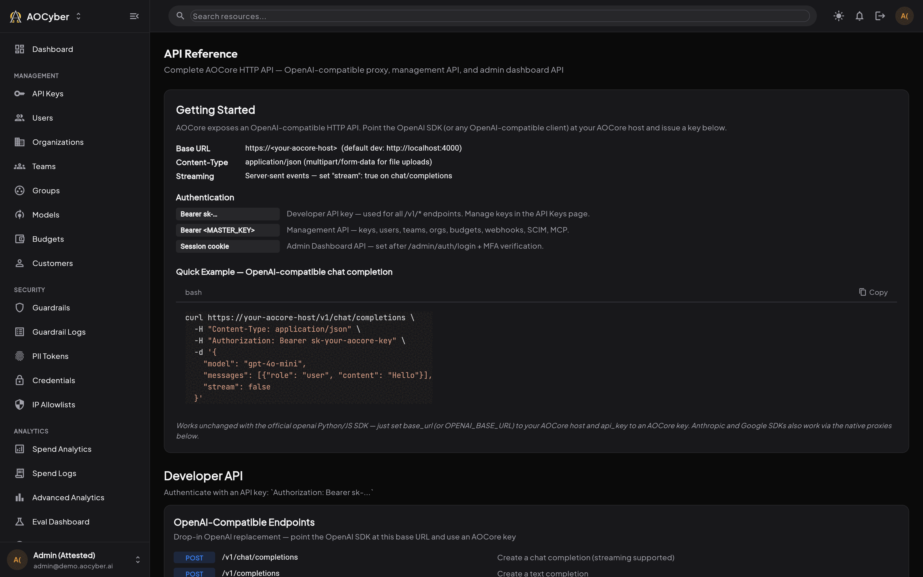 API Reference