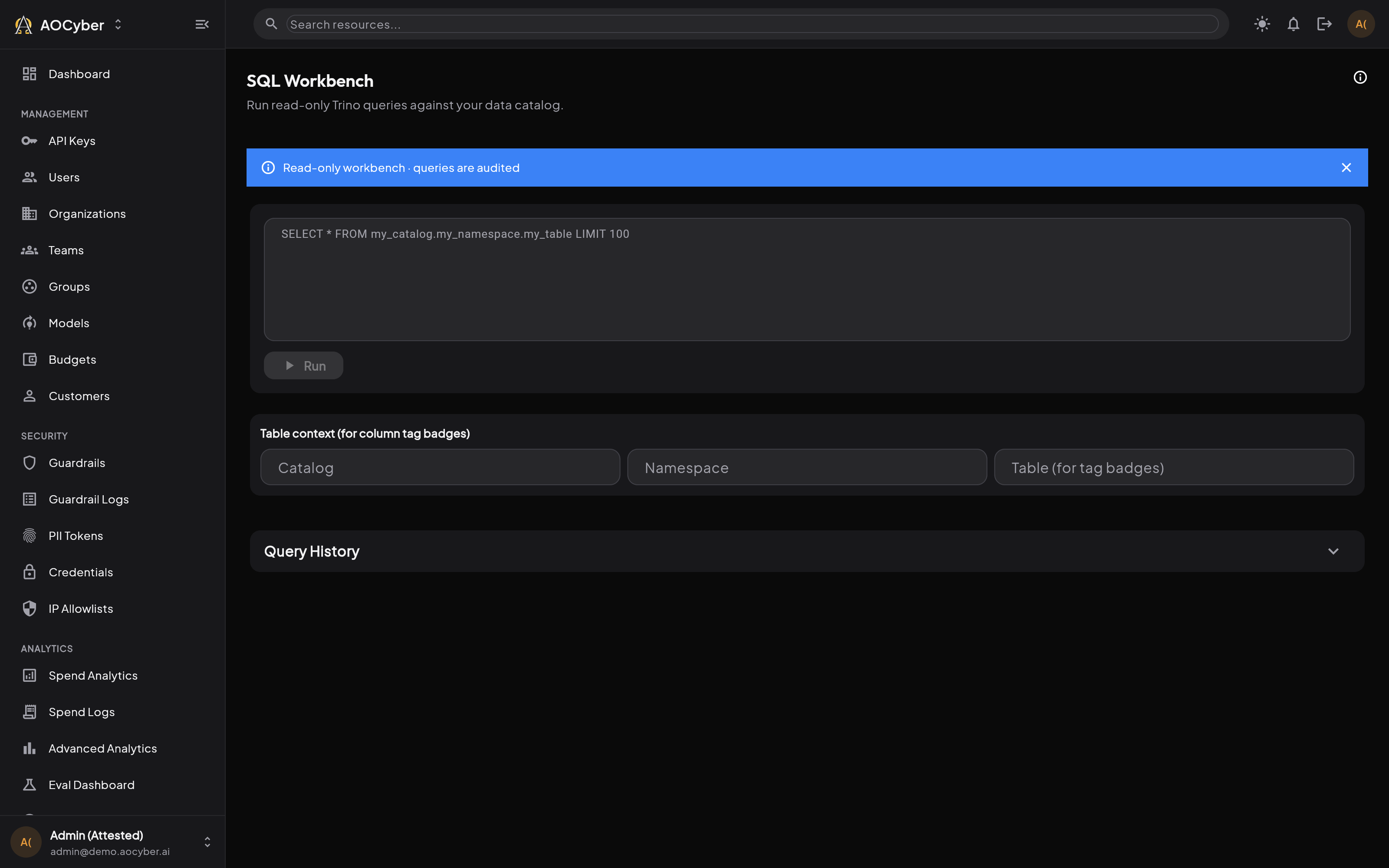 SQL Workbench