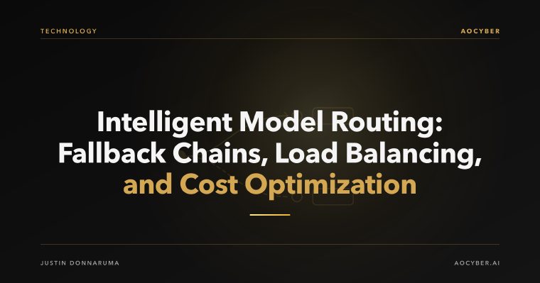 Abstract illustration of data streams being intelligently routed through multiple pathways with golden switching nodes